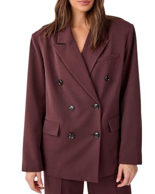 Nasty Gal Double Breasted Oversized Blazer