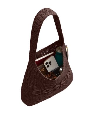 Brooklyn 34 Straw Shoulder Bag