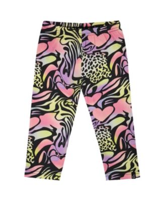 Girls' Organic Cotton Jersey Animal Slim Fit Capri - Big Kid