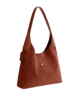 Brooklyn 34 Suede Shoulder Bag