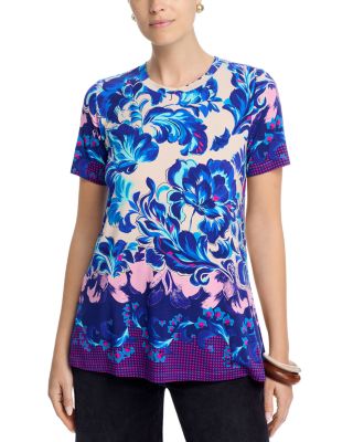 The Janie Favorite Short Sleeve Crewneck Swing Tee