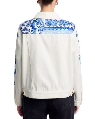 Bandana Denim Jacket