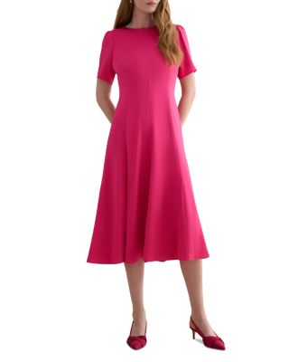 Petites Camille Satin Dress