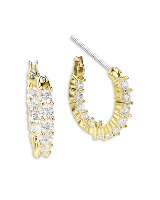 Matrix Vittore Crystal Hoop Earrings