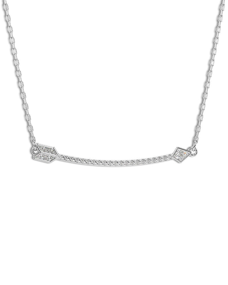 Swarovski Idyllia Crystal & Cubic Zirconia Arrow Collar Necklace, 14.87-17.75