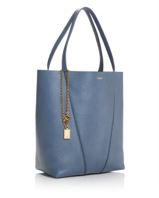 Medium Spin Tote in Leather