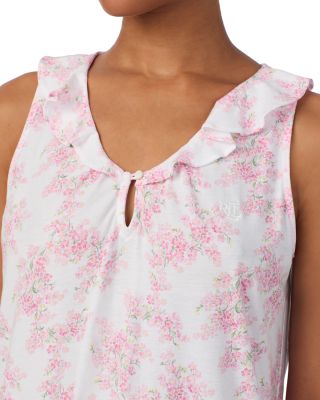 Ruffled Sleeveless Nightgown