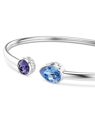 Chroma Crystal Flexible Bangle Bracelet
