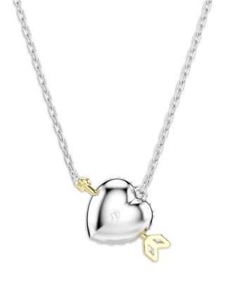 Idyllia Heart Pendant Necklace, 14.9-17.75"