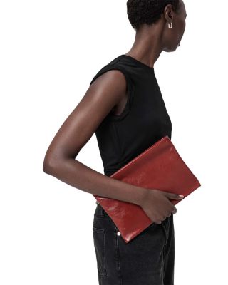 Bettina Leather Clutch