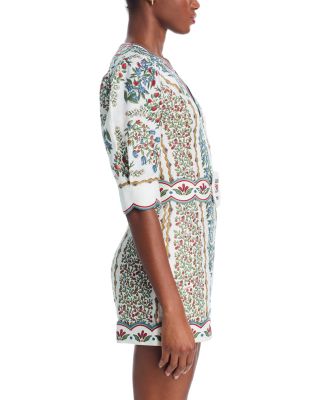 Fruit Beauty Belted Romper