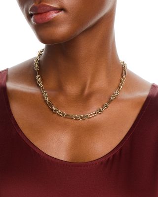 BLM Gold Metropolitan Link Chain Bracelet in 14K Yellow Gold, 18"