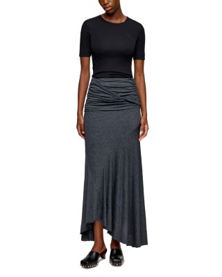 Draped Long Skirt