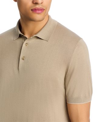 Silk Cotton Polo Shirt