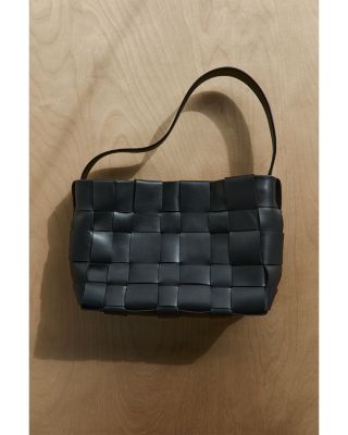 Large Woven Leather Tote