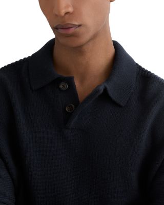 Half Button Polo Sweater