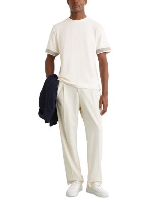 Textured Tape Cuff T-Shirt