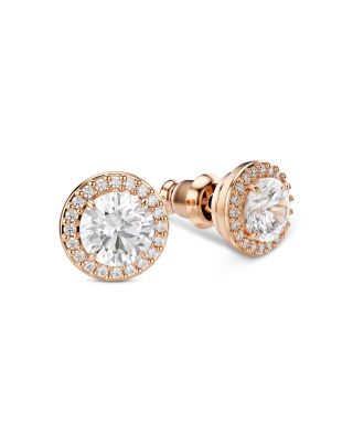 Una Angelic Cubic Zirconia Stud Earrings