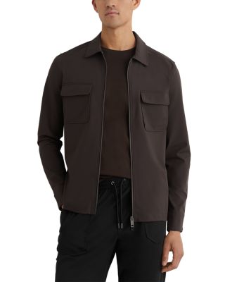 Technical Zip Through Pocket Jacket