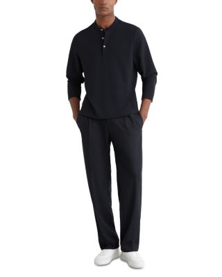 Textured Henley Shirt