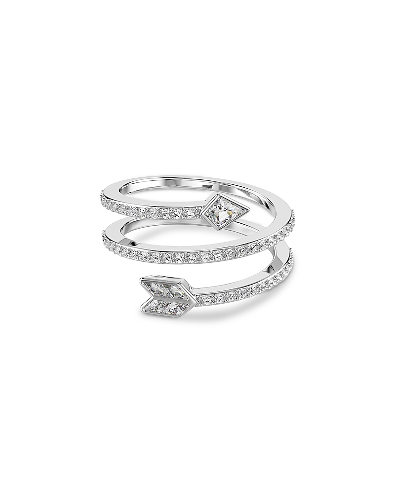 Swarovski Idyllia Crystal & Cubic Zirconia Arrow Wrap Ring