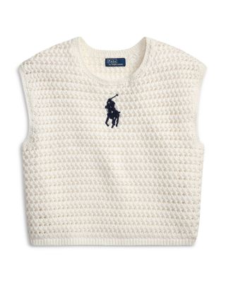 Big Pony Crocheted Sweater