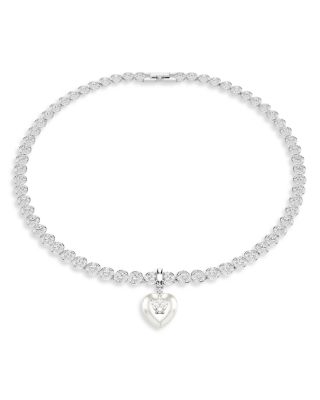 Idyllia Crystal & Cubic Zirconia Heart Charm