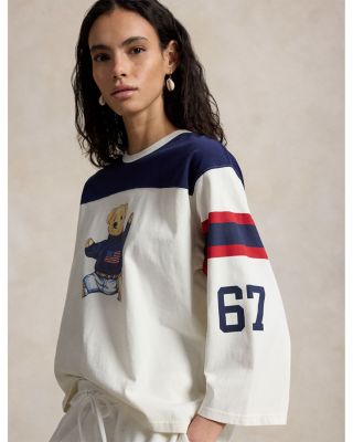 Polo Bear Cotton Jersey Tee