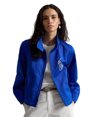 Embroidered Twill Jacket