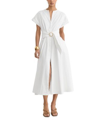 Petite Cotton Belted Dress