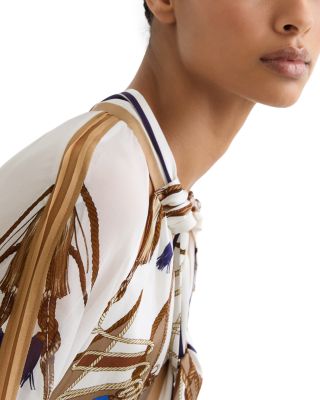 Petite Ellie Foulard Print Dress