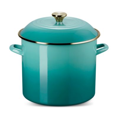 Enamel on Steel Classic Round Stockpot, 12 Qt.