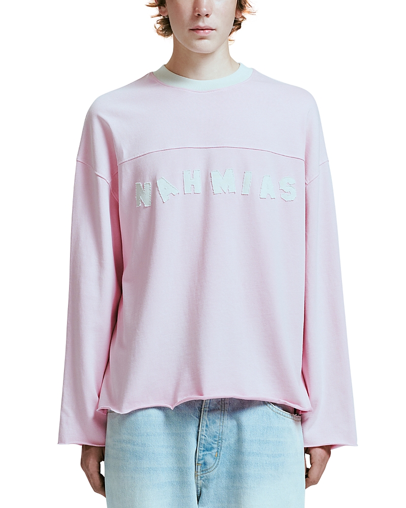Nahmias Varsity Logo Long Sleeve Shirt