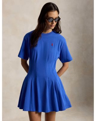 Shaped Cotton Jersey Tee Dress