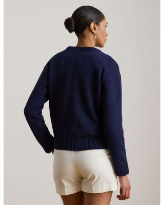 Intarsia Golden Retriever Dog Knit Sweater