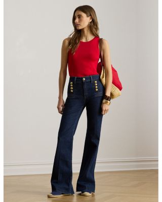 Rib Knit Sleeveless Sweater