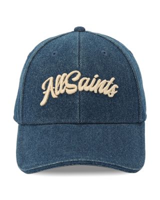 Logo Embroidered Denim Baseball Cap 