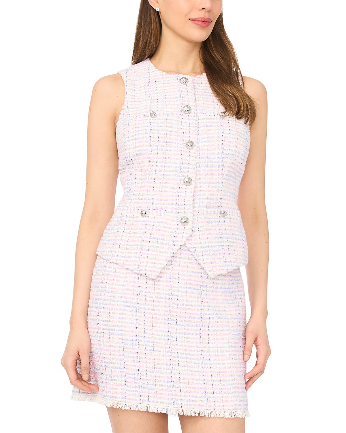 CeCe Split Hem Vest