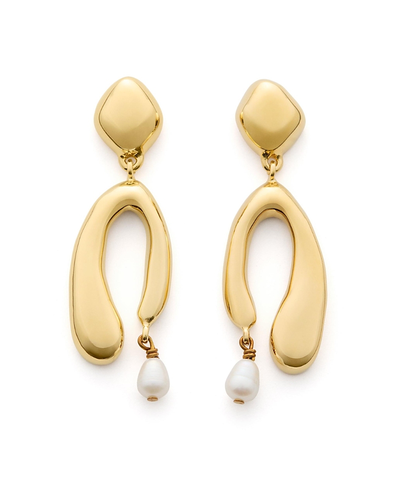 Cuyana Nube Pearl Earrings