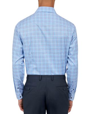 Slim Fit Check Performance Dress Shirt