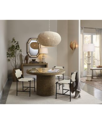  Anguilla1-Light Wood Beaded Wall Sconce