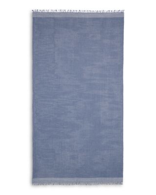 Cotton Border Stripe Scarf