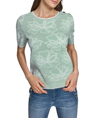 Floral Crewneck Sweater