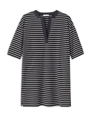 Split Collar Tunic Dress