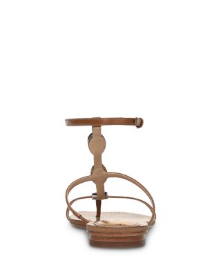 Women's Alba Decorated Strap Leather Thong Sandals