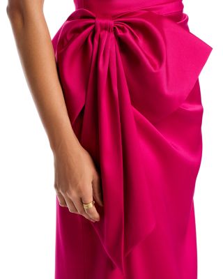 Mikado Strapless Dress - Exclusive