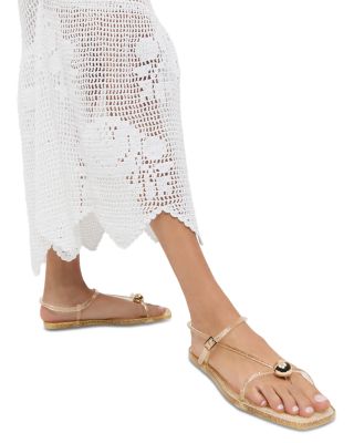 Women's Glitter Thong Sandals