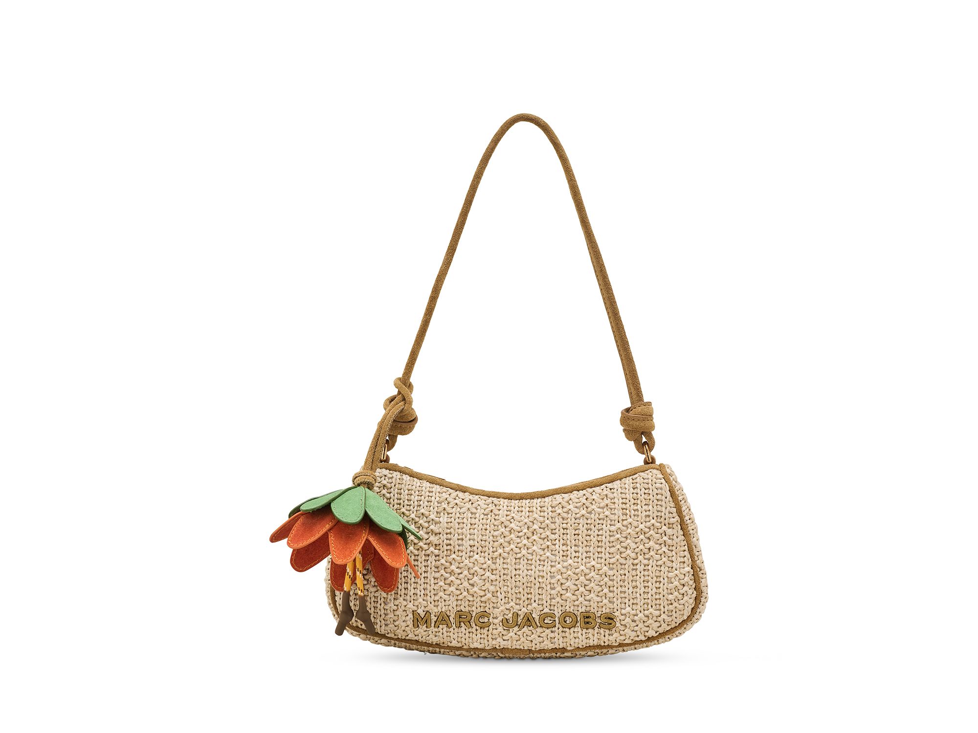 The Summer Woven Charm Shoulder Bag - Image 1