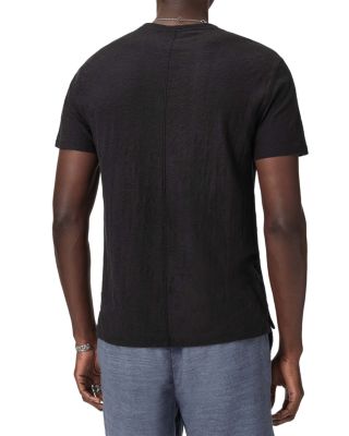 Rubin Crinkled Jacquard Short Sleeve Tee