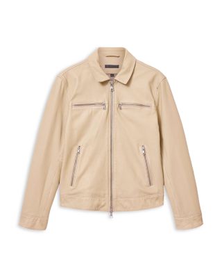 Nicholas Burnished Leather Jacket